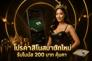 โปรคาสิโนสมาชิกใหม่