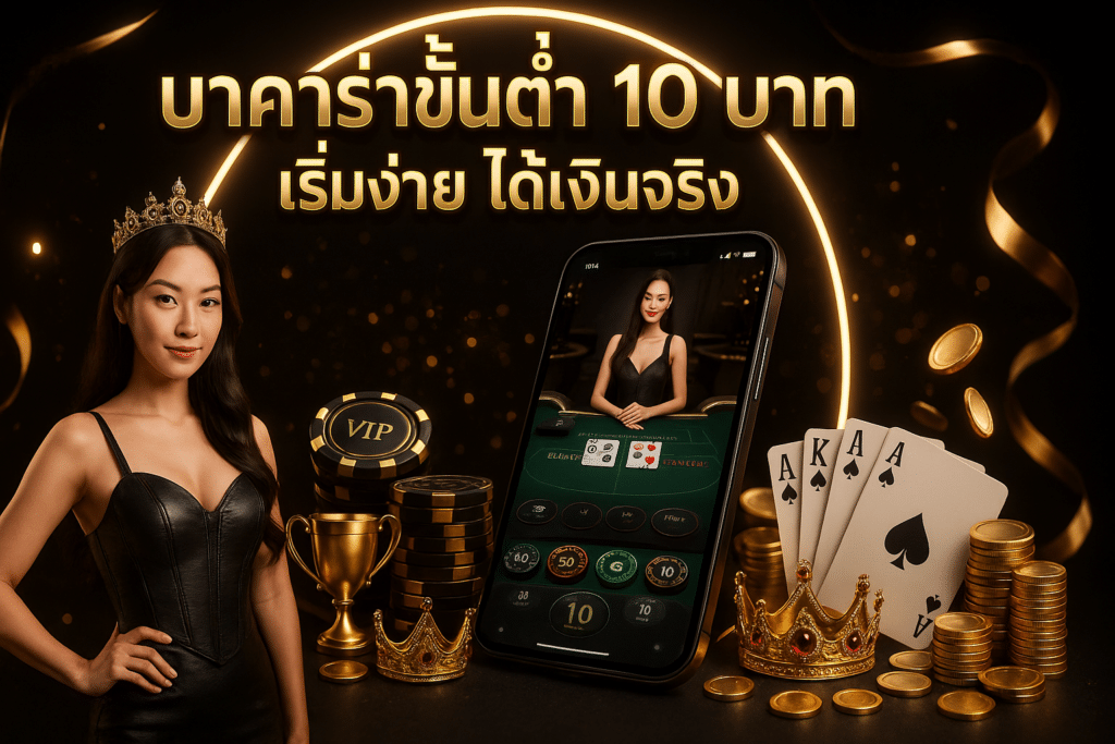 บาคาร่าขั้นต่ำ 10 บาท