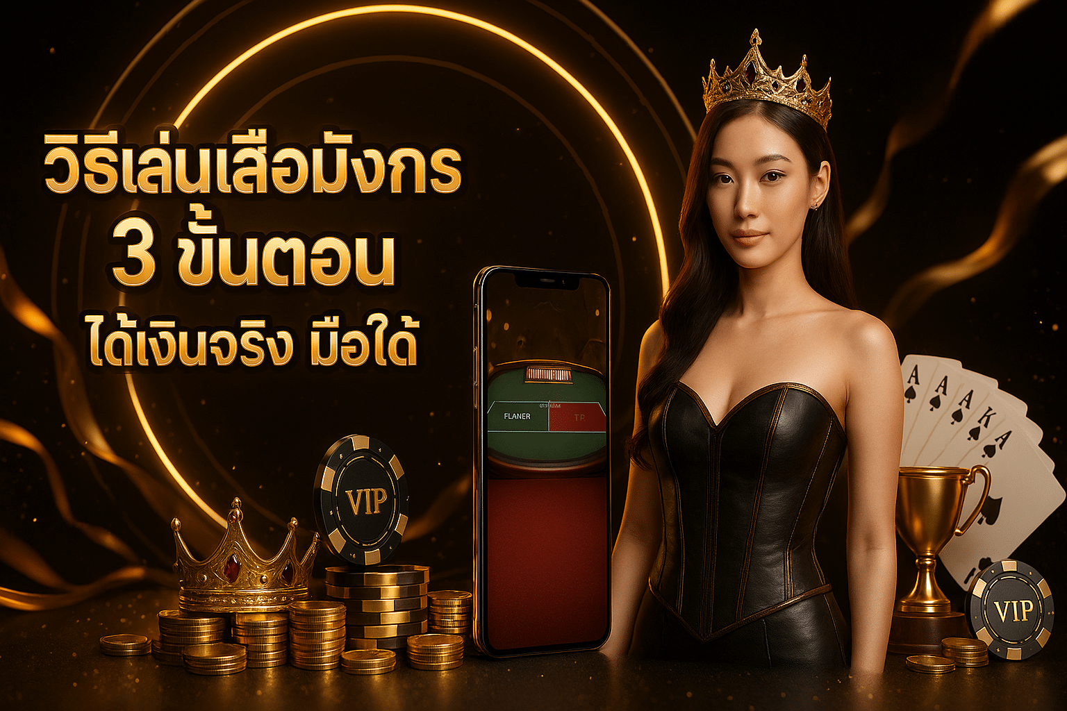 วิธีเล่นเสือมังกร